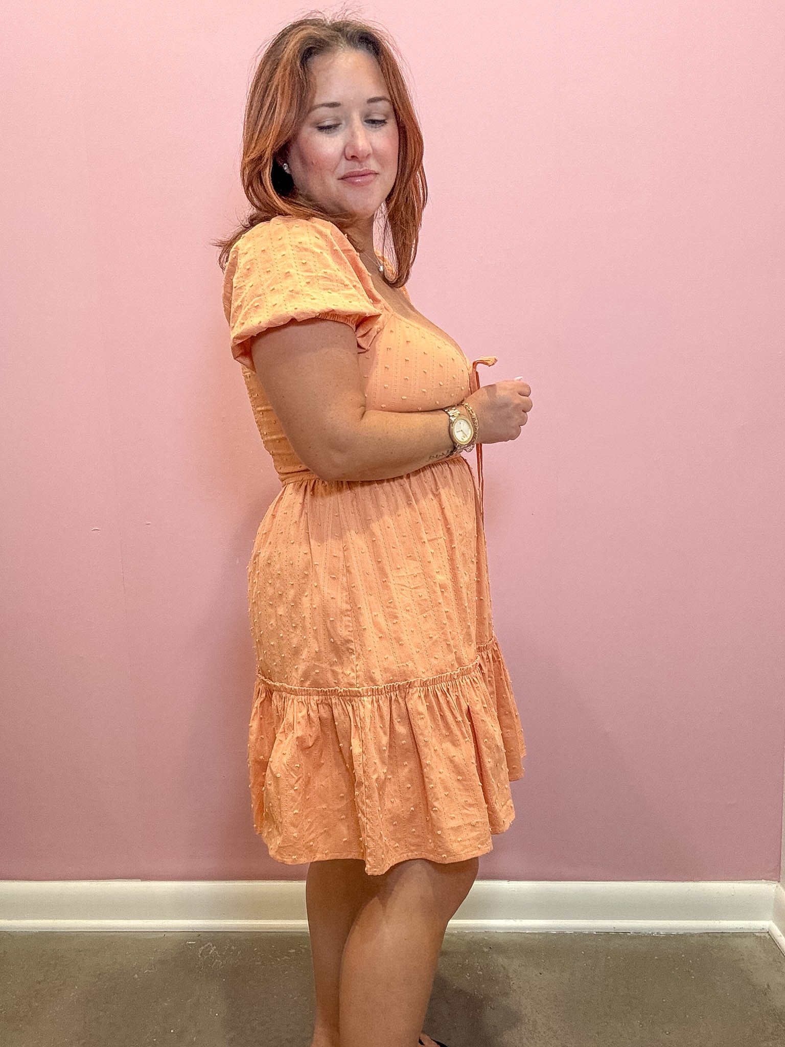 Shyla Puff Sleeve Mini Dress