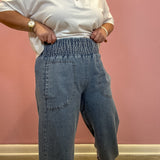 Arizona Cropped Denim Pants