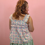 Riley Button Down Babydoll Top