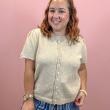 Callie Short Sleeve Cardigan
