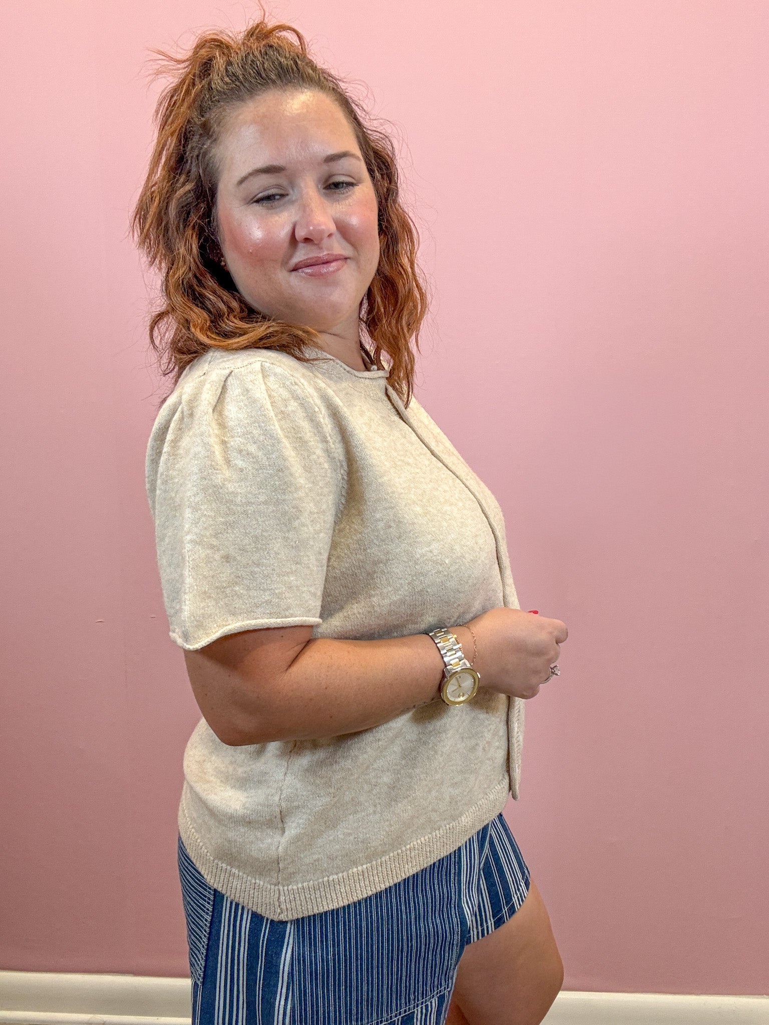 Callie Short Sleeve Cardigan