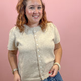 Callie Short Sleeve Cardigan