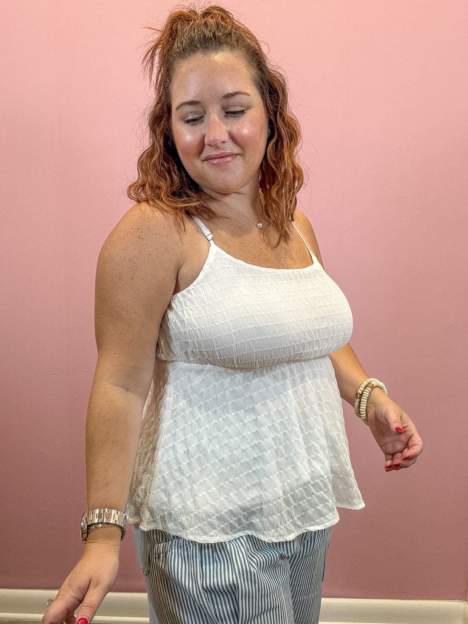Margot Smocked Cami Top