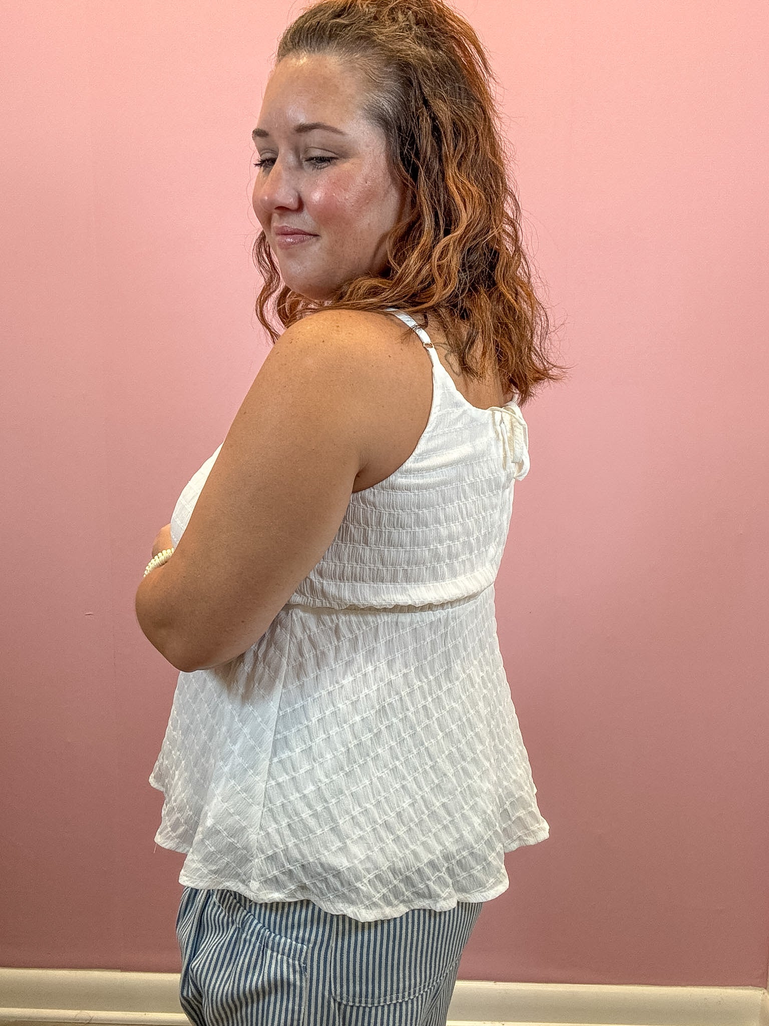 Margot Smocked Cami Top
