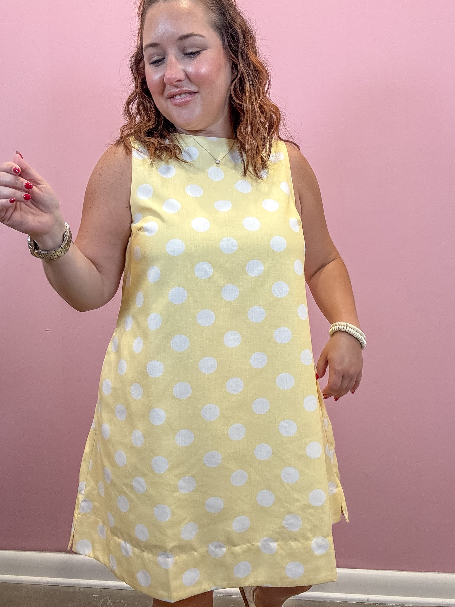 Stella Polka Dot Shift Dress