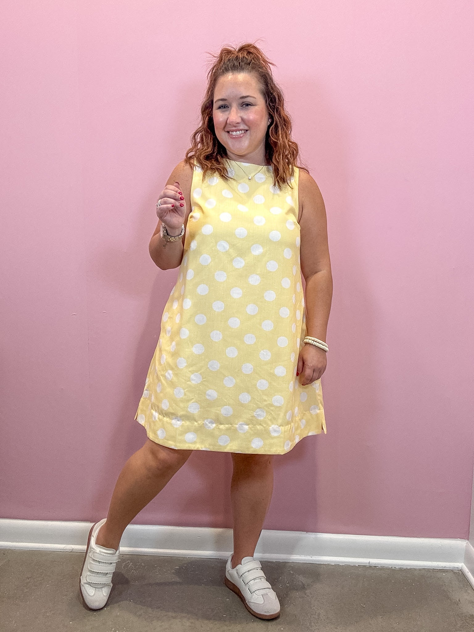 Stella Polka Dot Shift Dress