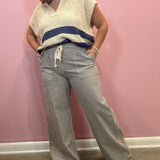 Noah Striped Wide Leg Pants