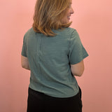 Slub Short Sleeve Tee | Ash Jade