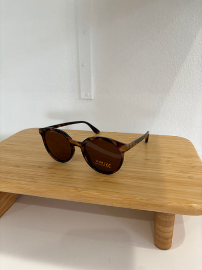 Luca Round Sunglasses | Tortoise