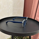 Bold Cateye Sunglasses | Blue