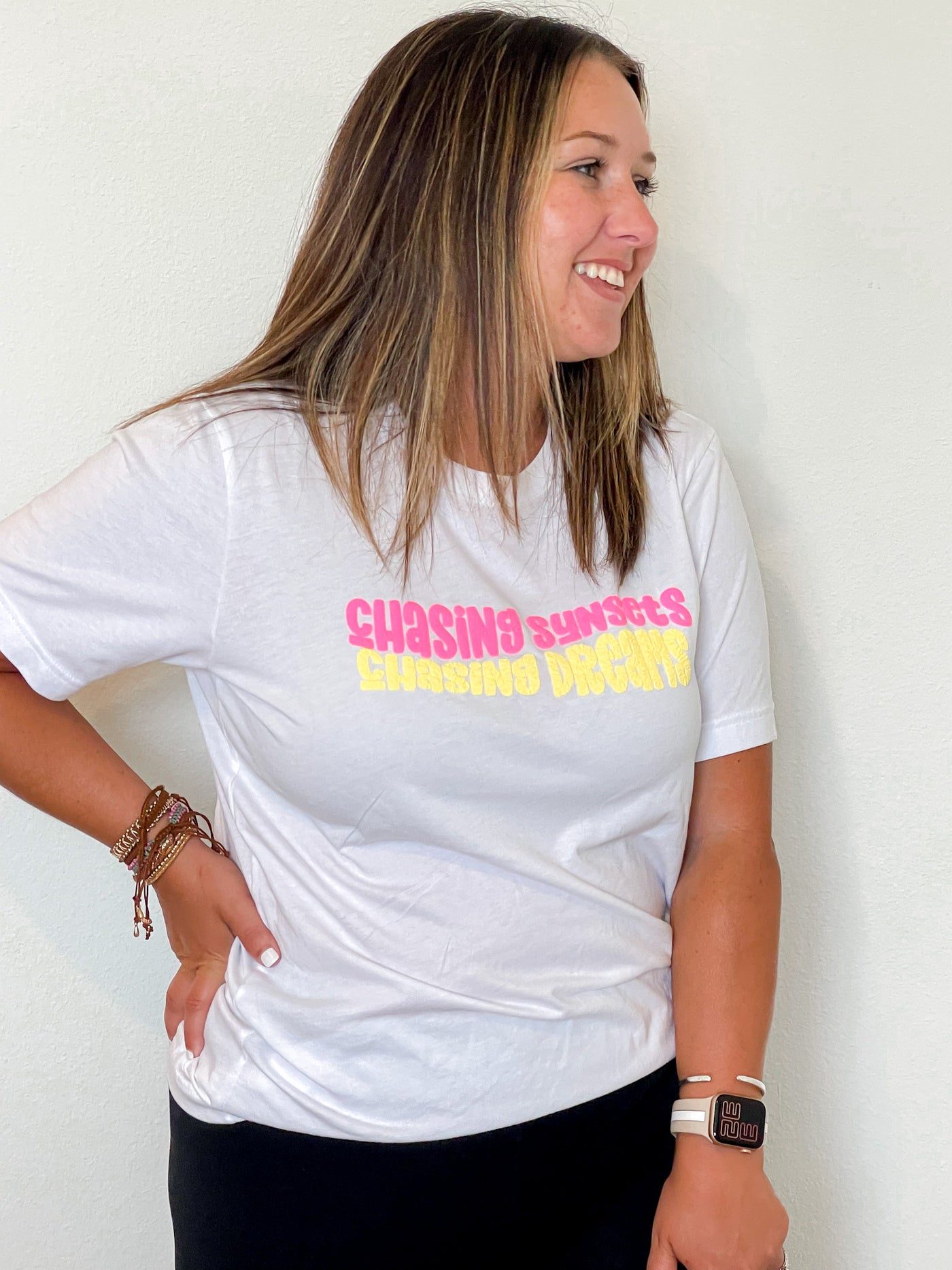 Chasing Sunsets, Chasing Dreams Graphic Tee