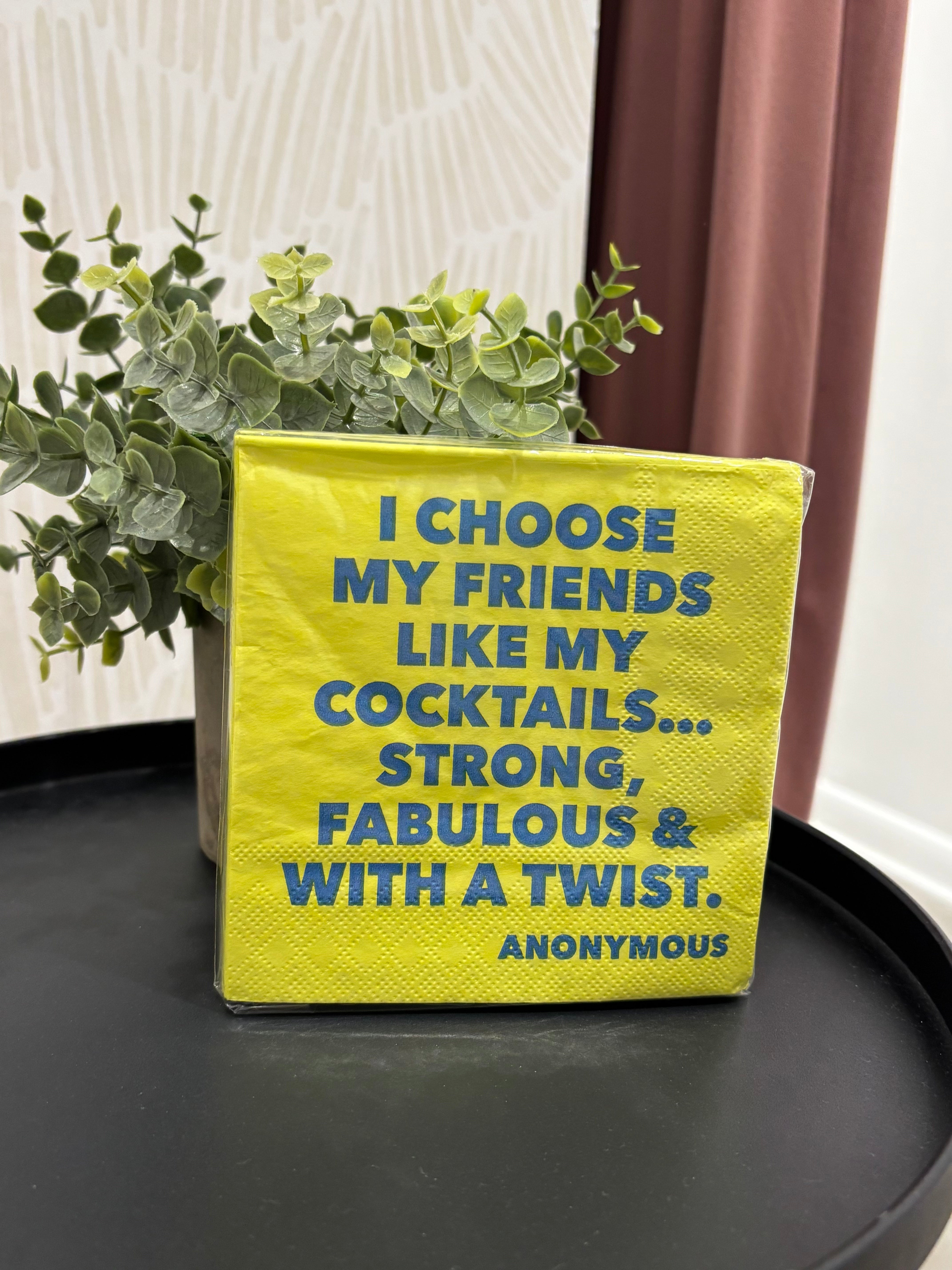 Cocktail Napkins | Friends Like My Cocktails
