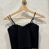 Seamless Lace Bralette | Black