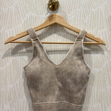 Seamless Bralette | Ash Mocha