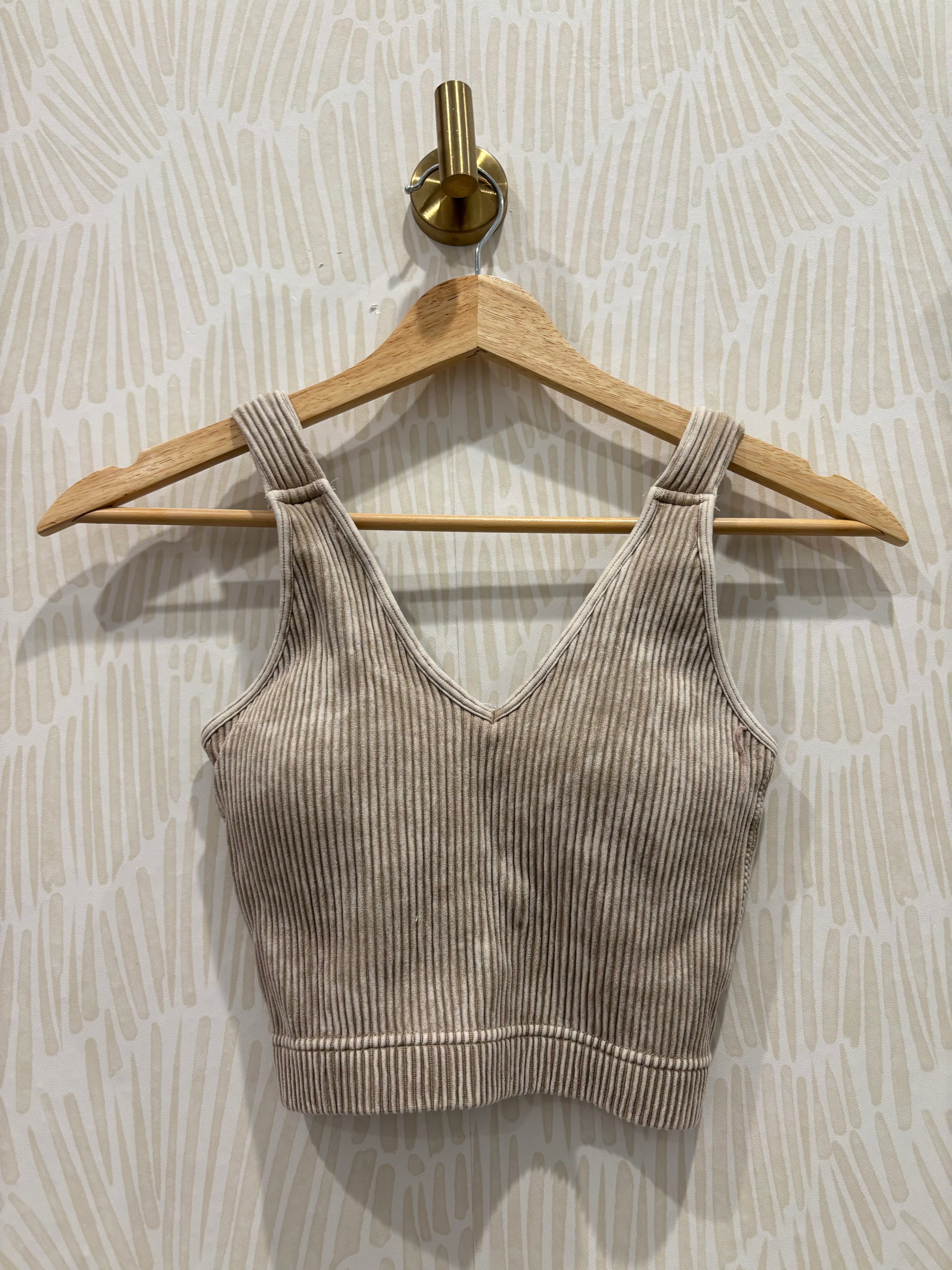Seamless Bralette | Ash Mocha