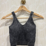 Seamless Bralette | Ash Black