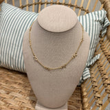 Cutout Bow Necklace