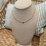 Mini Cross Necklace | Gold