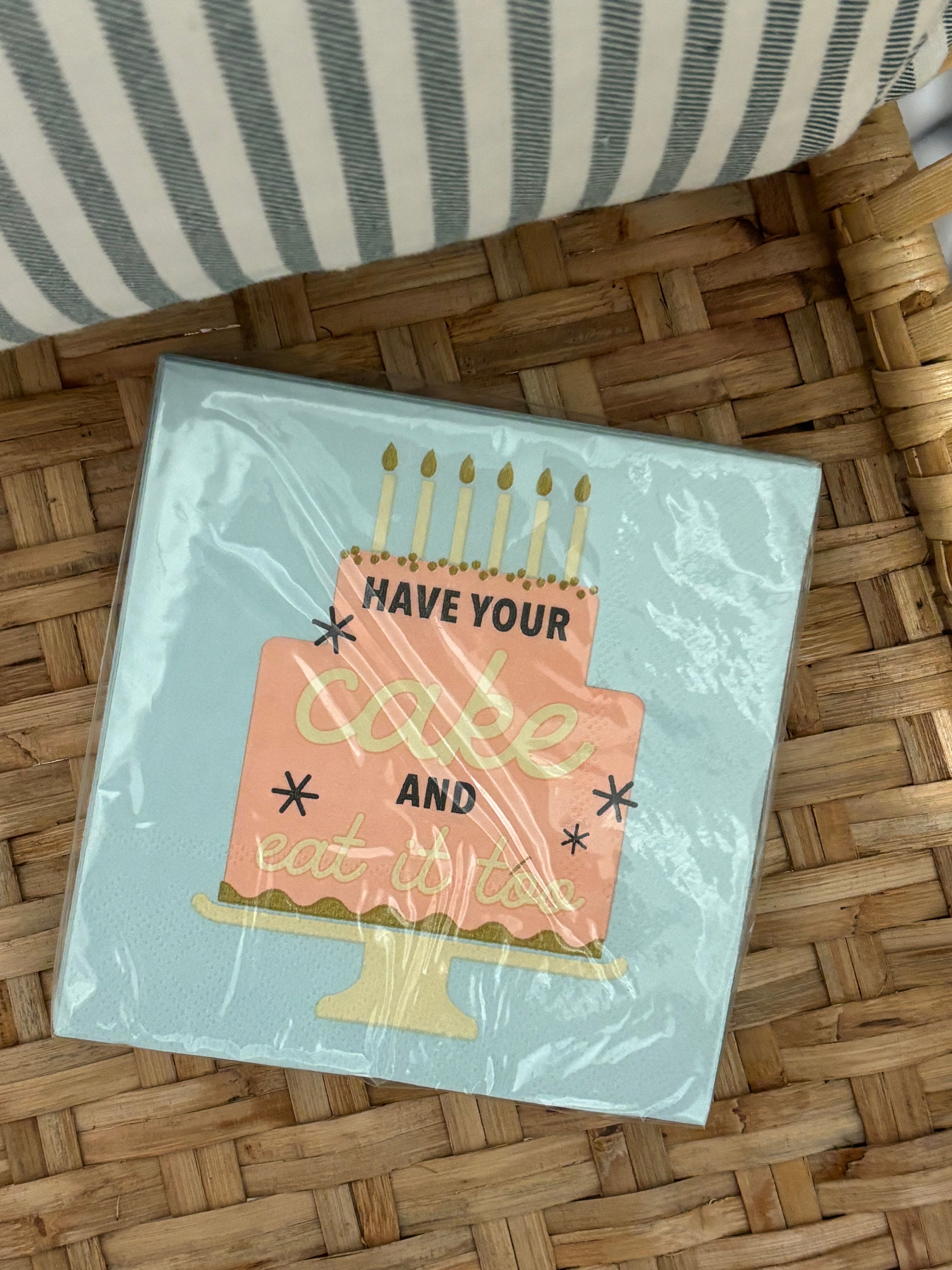 Cocktail Napkins | Have Your Cake