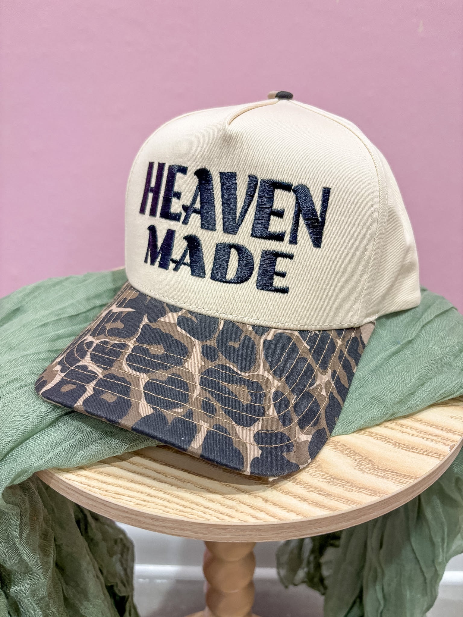 Heaven Made Embroidered Trucker Hat