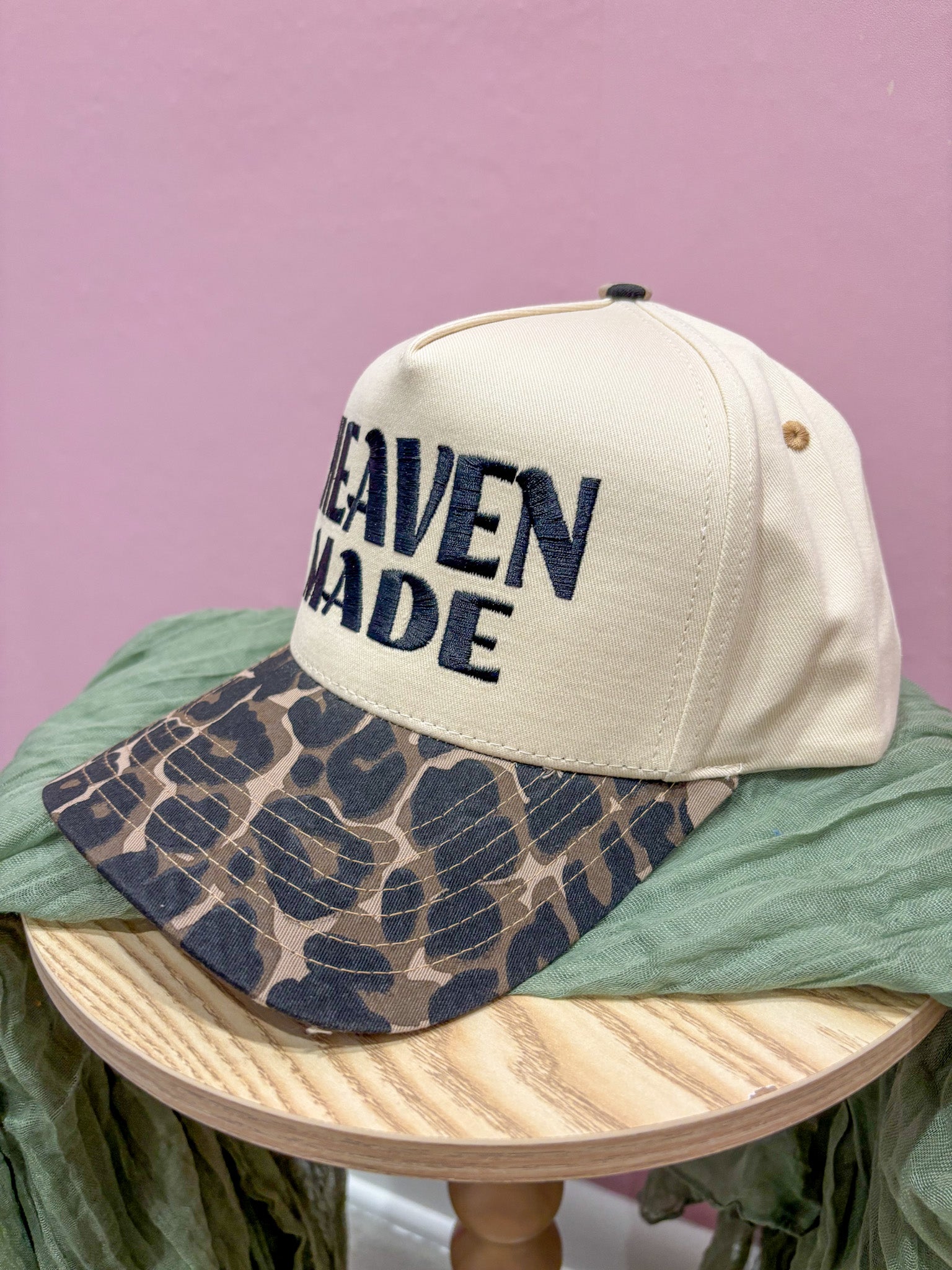 Heaven Made Embroidered Trucker Hat