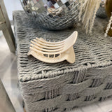Jumbo Lay Flat Oval Hair | Off White
