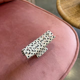 Polka Dot Claw Clip | Off White