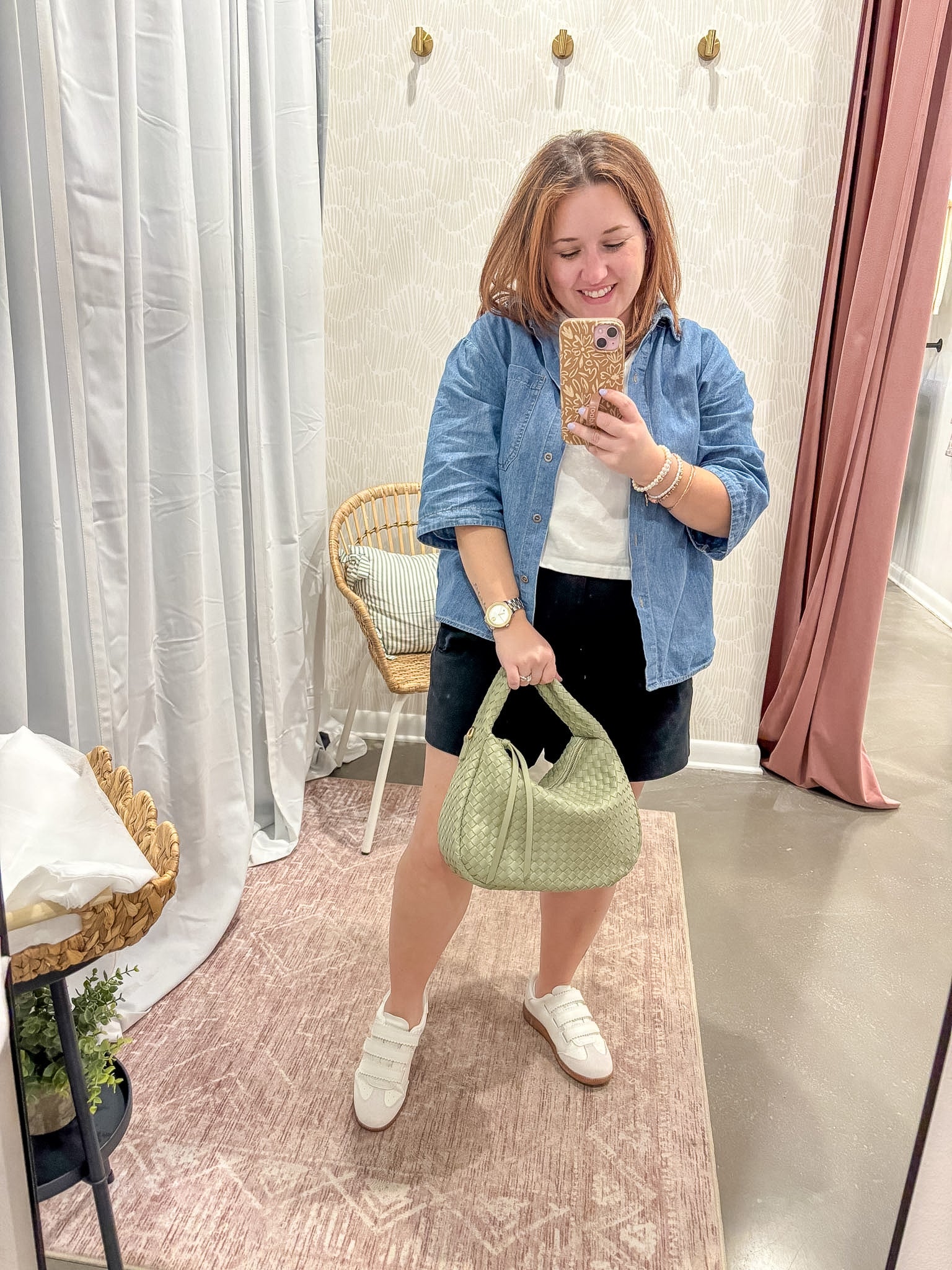 Satchel Handbag | Sage Green