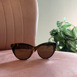 Cateye Frame Sunglasses | Tortoise Brown
