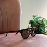 Cateye Frame Sunglasses | Tortoise Brown