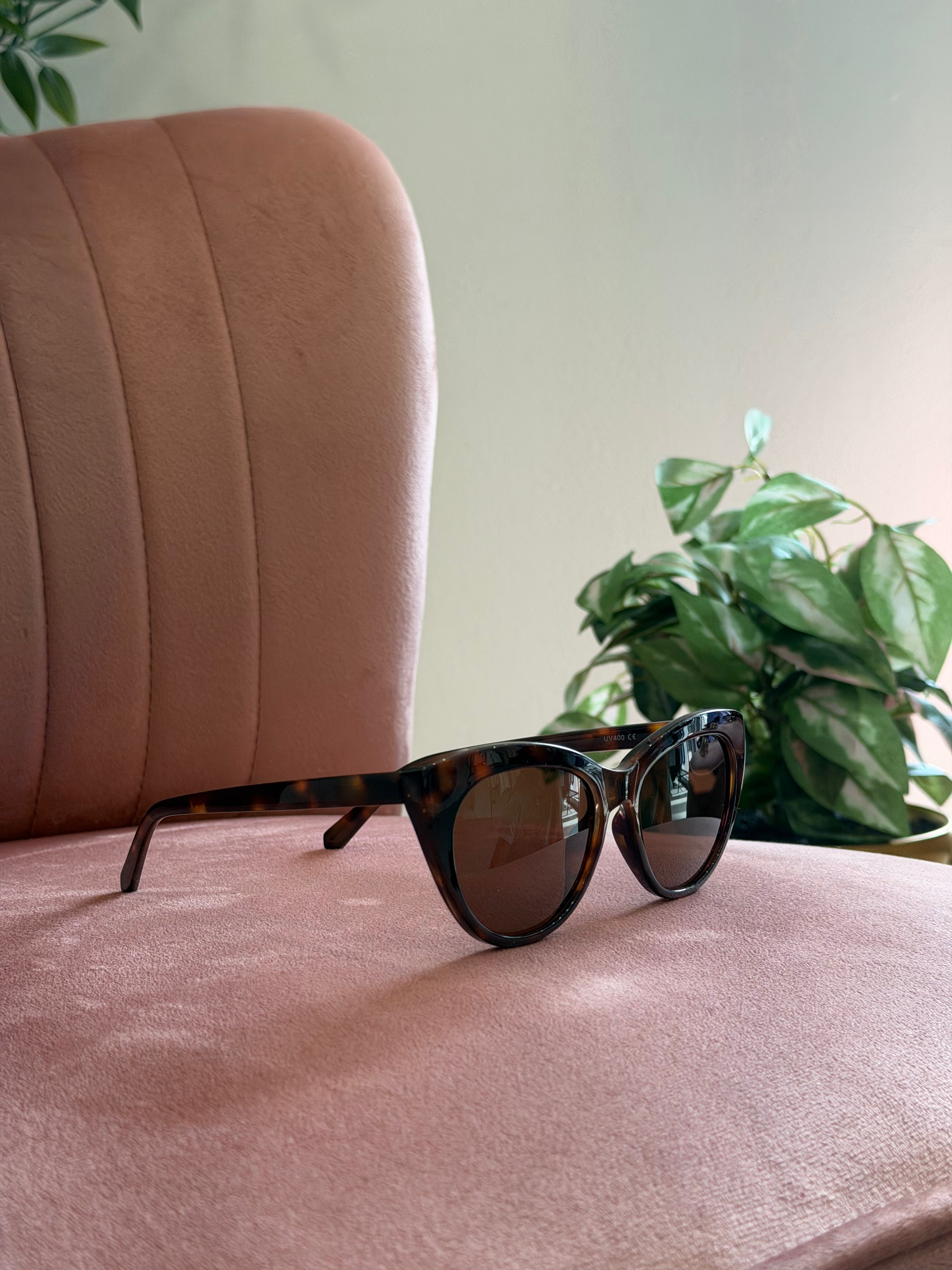 Cateye Frame Sunglasses | Tortoise Brown