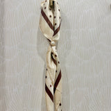 Scarf Holder Slider Ring | Single Large Pearl