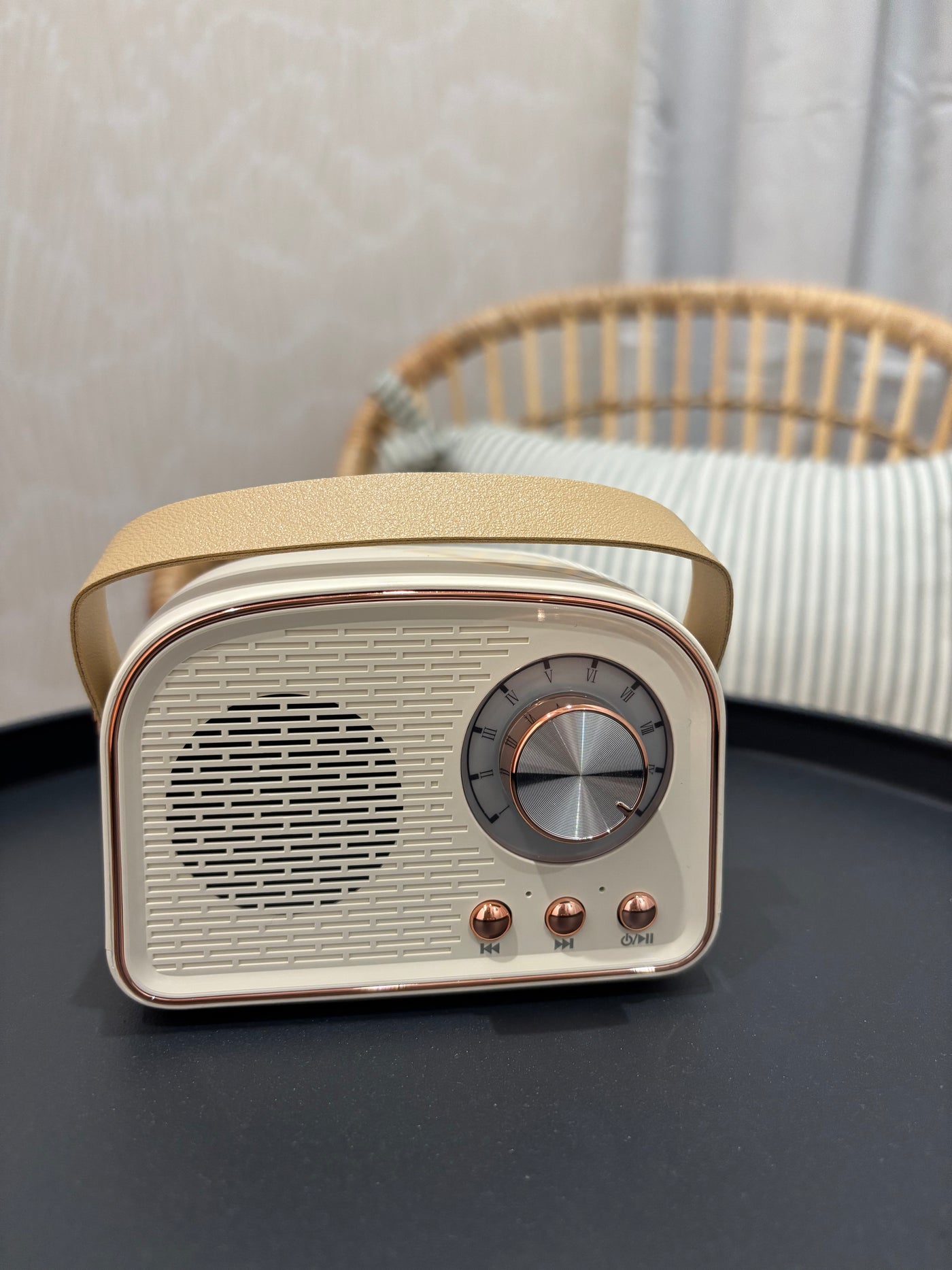 Retro Bluetooth Speaker | Ivory