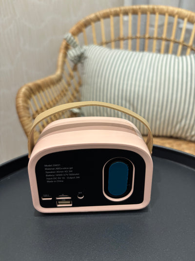 Retro Bluetooth Speaker | Pink