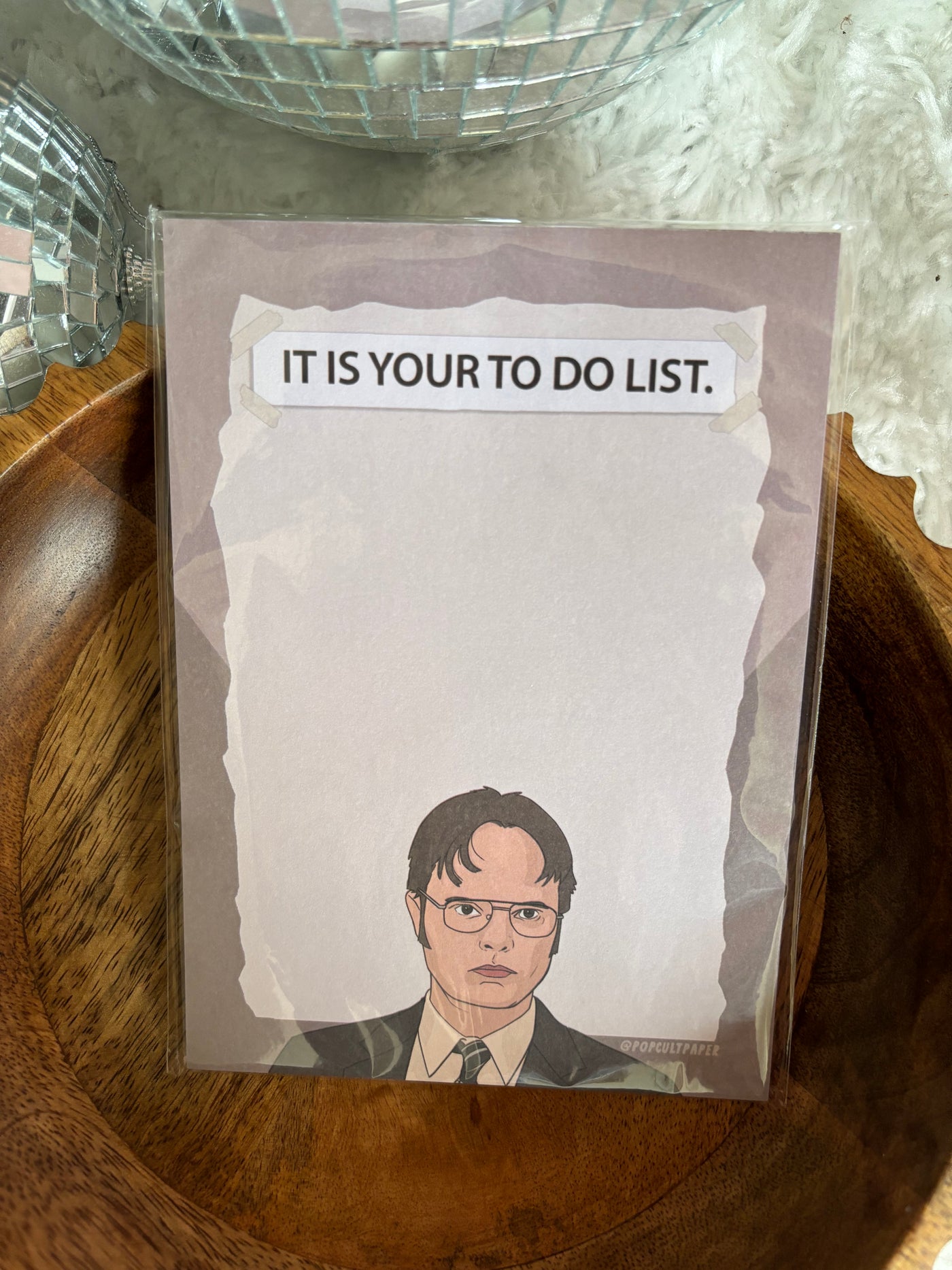 The Office Notepad Dwight