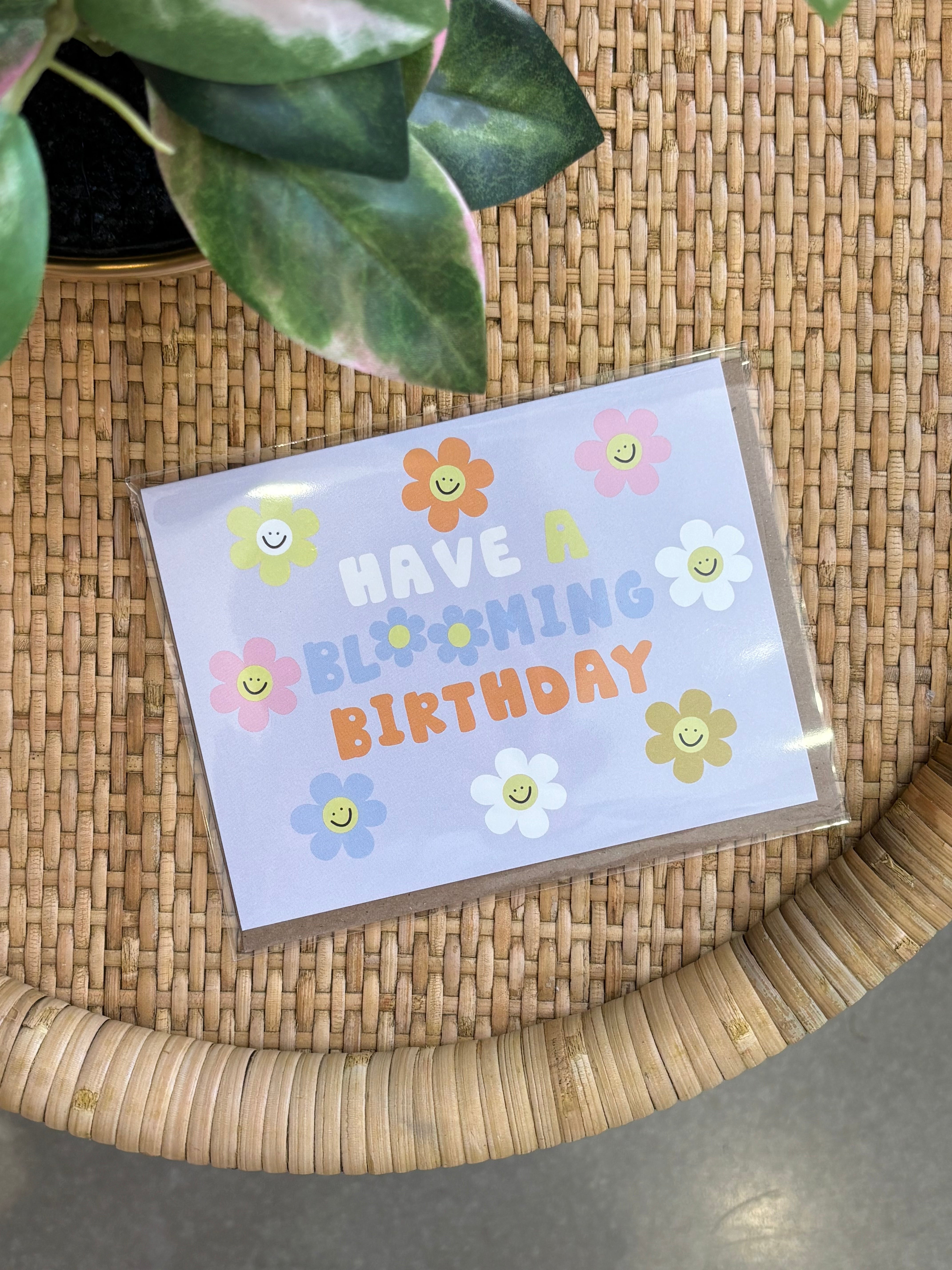 Blooming Birthday Greeting Card