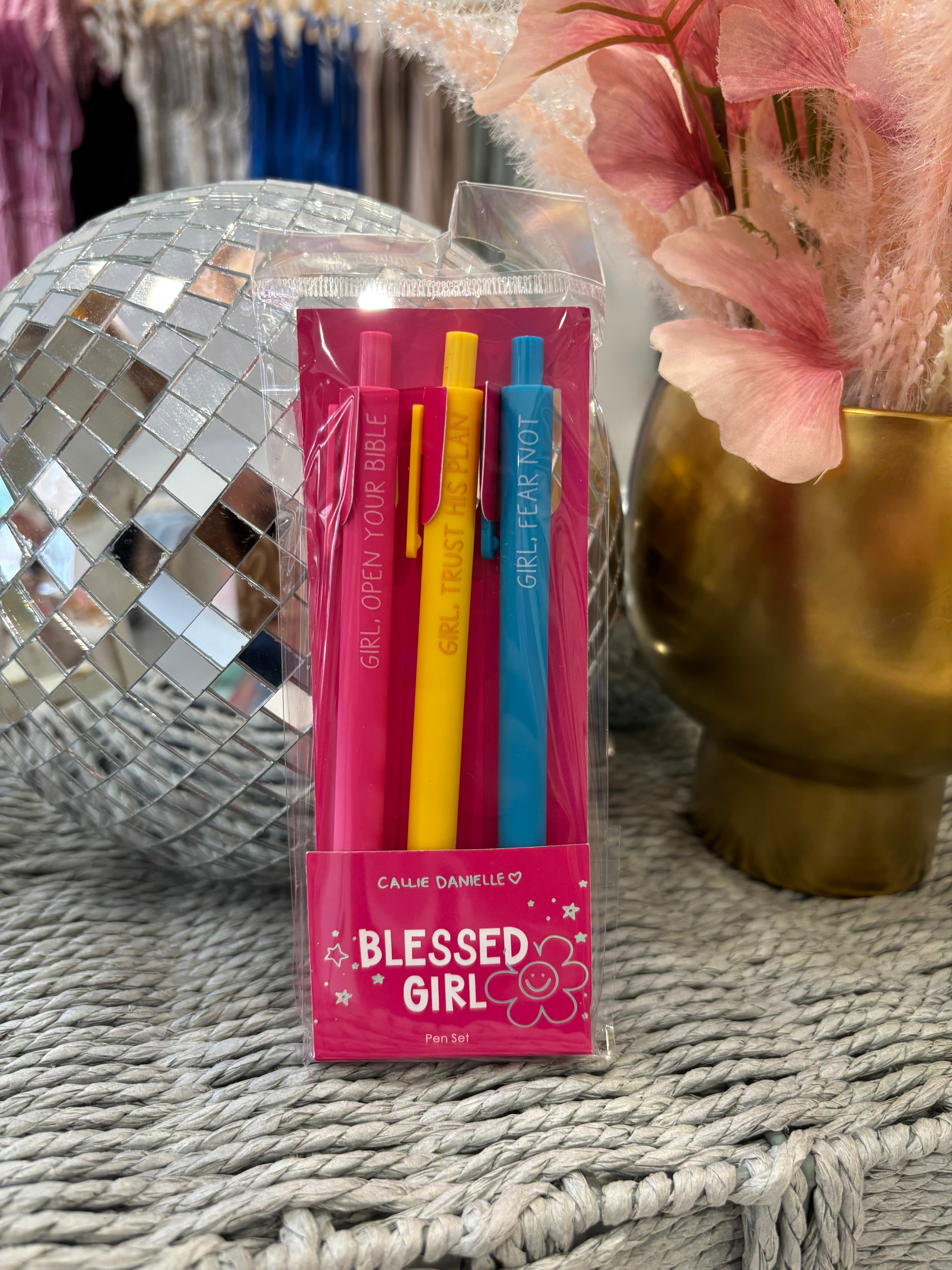 Blessed Girl Pen Set