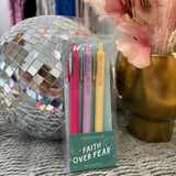 Faith Over Fear Pen Set