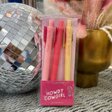 Howdy Cowgirl Western Pen Set