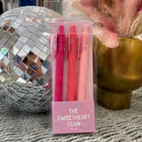 Sweetheart Club Pen Set