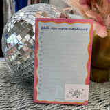 Faith Can Move Mountains Notepad