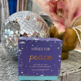 Verses For Peace | Bible Verse Card Set with Display Stand