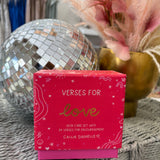 Verses For Love | Bible Verse Card Set with Display Stand