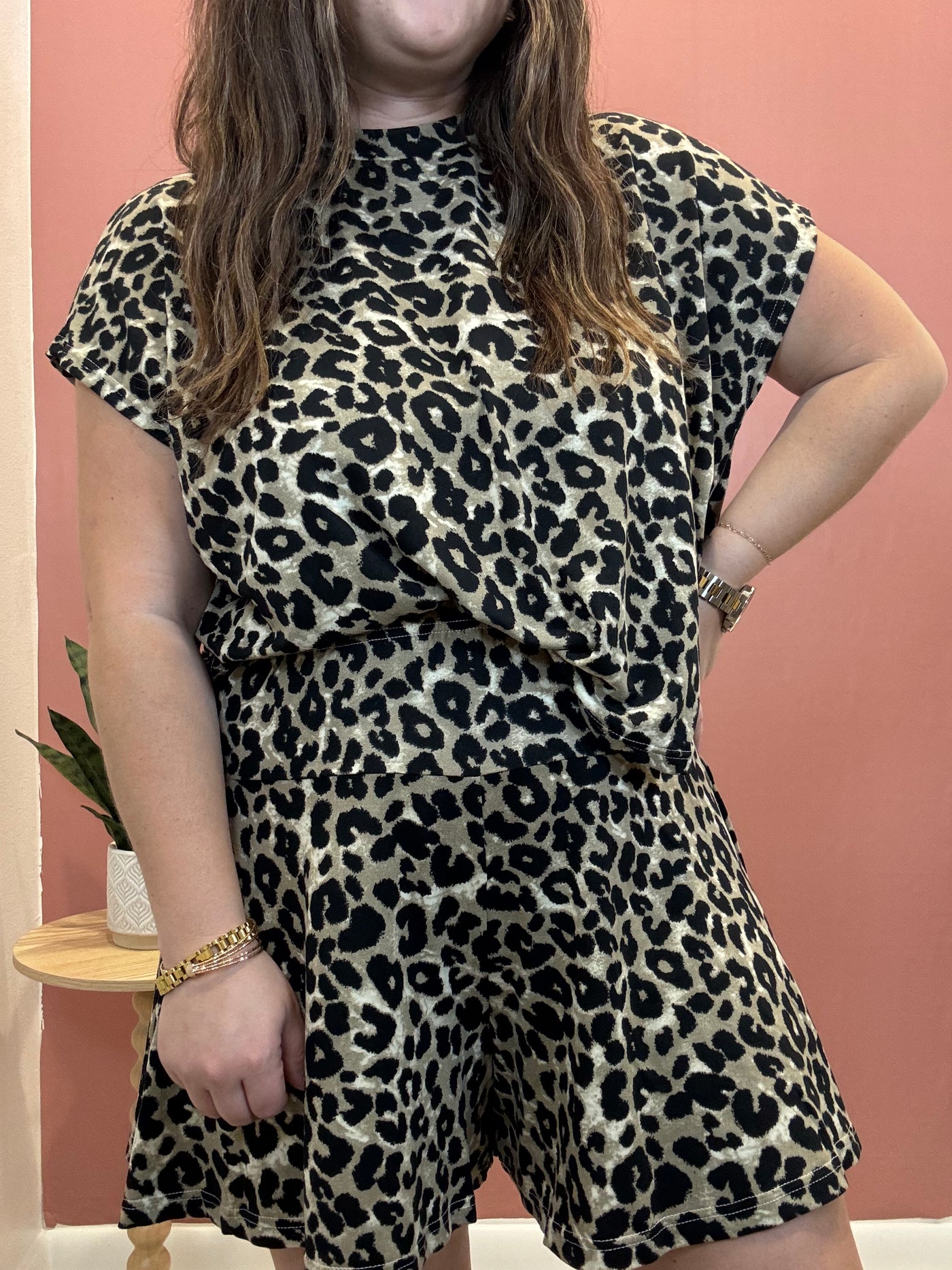 Soft Touch Leopard Knit Top