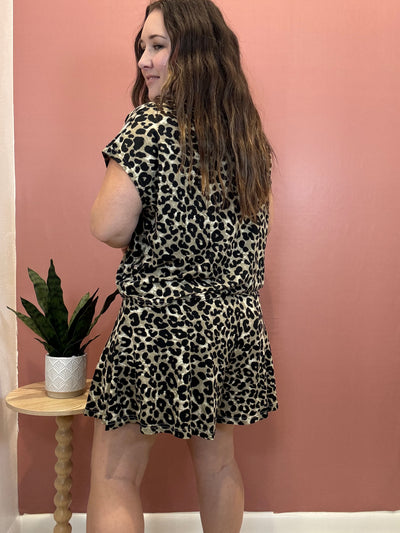 Soft Touch Leopard Knit Top