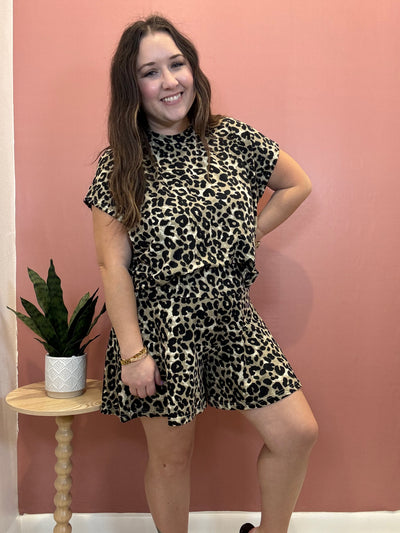 Soft Touch Leopard Knit Top