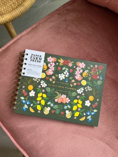 Farm Fresh Weekly Meal Planner - Floral
