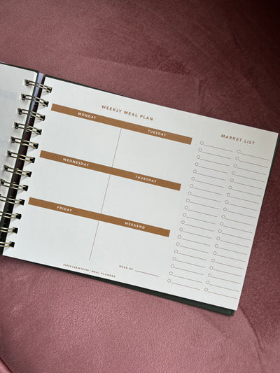Farm Fresh Weekly Meal Planner - Floral