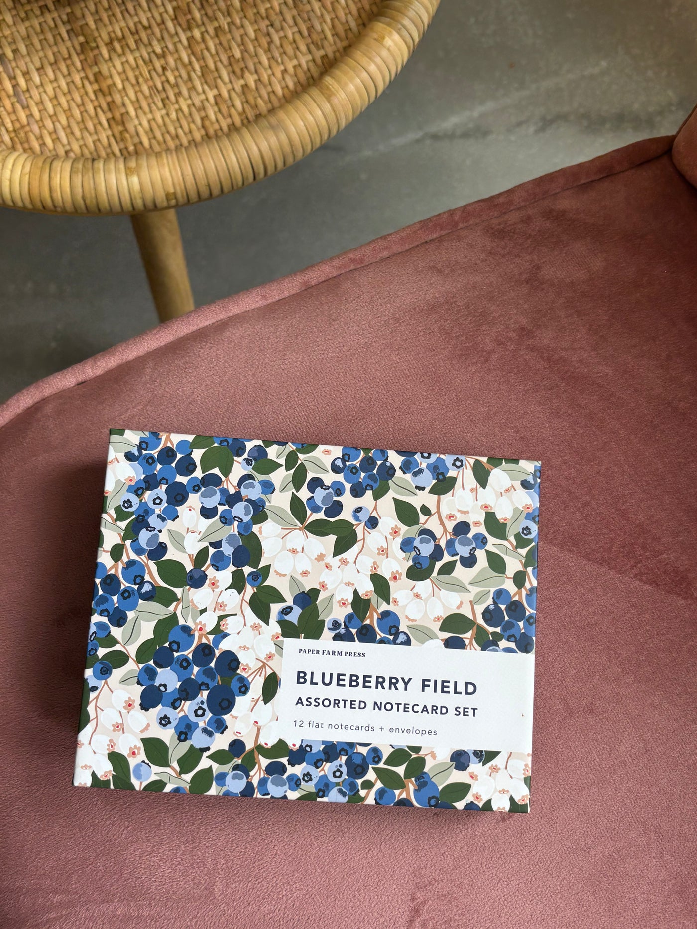 Blueberry Field Assorted Notecard Set