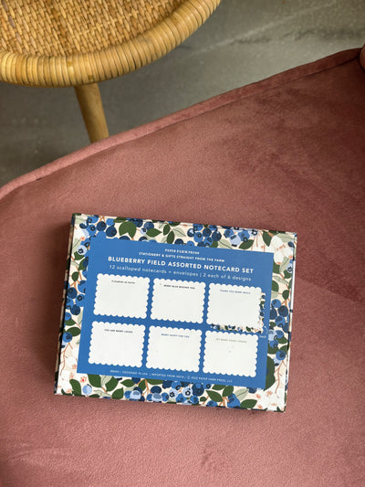 Blueberry Field Assorted Notecard Set